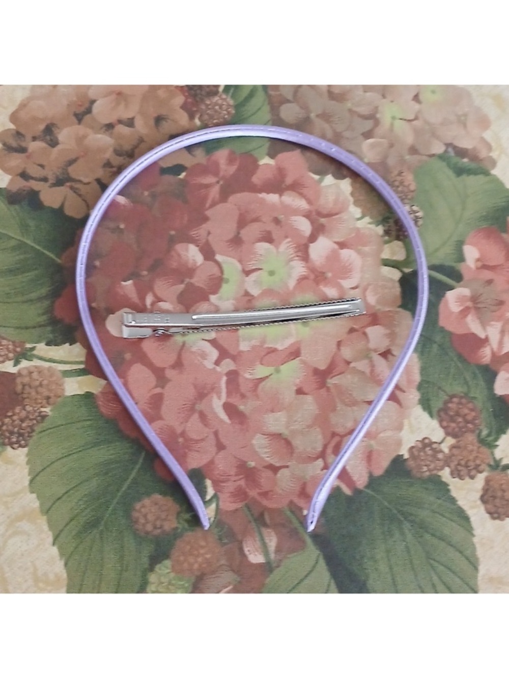 🌹KENTUCKY DERBY Lavender Fascinator Hat - Picture 2 of 3
